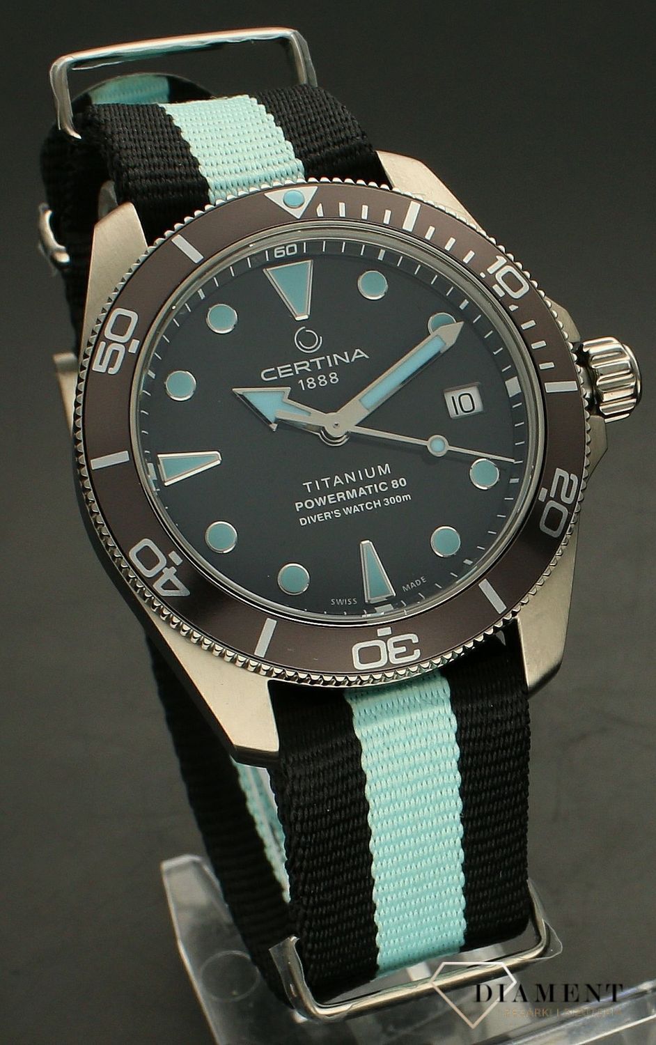 Zegarek Certina DS Action Diver Titanium Automatic damski C032.807.48.081 (1).jpg