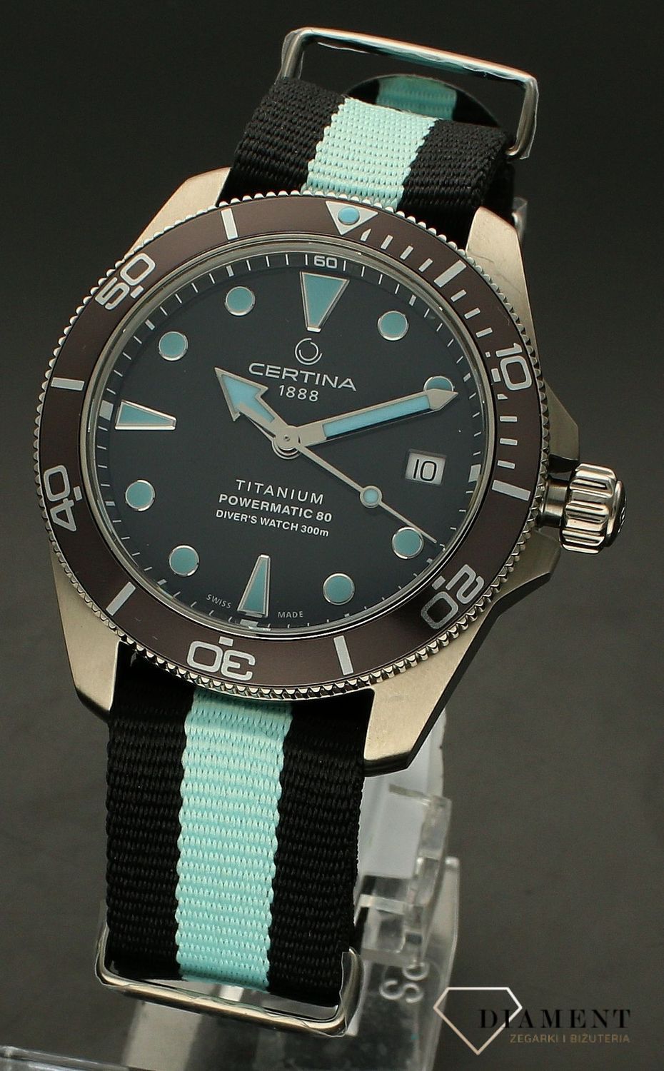 Zegarek Certina DS Action Diver Titanium Automatic damski C032.807.48.081 (1).jpg