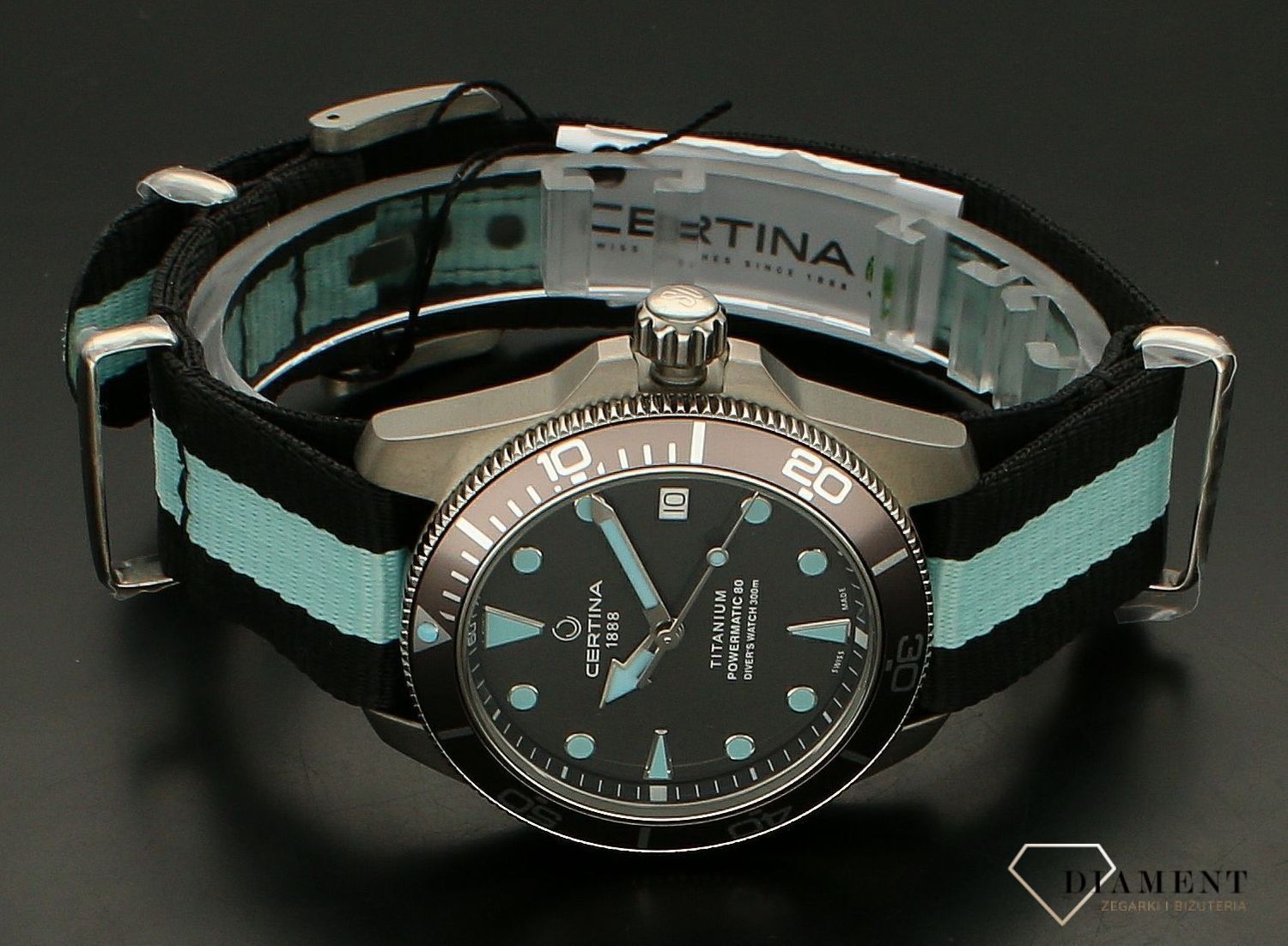 Zegarek Certina DS Action Diver Titanium Automatic damski C032.807.48.081 (1).jpg