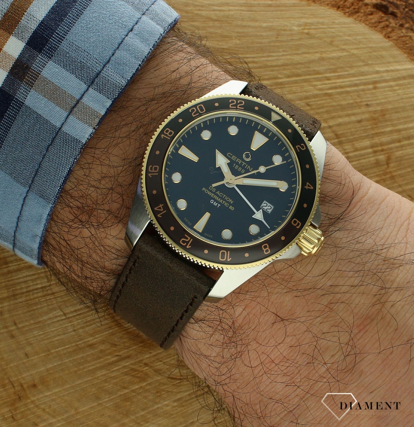 Zegarek męski Certina DS Action Powermatic 80 GMT C032.929.26.051 (5).webp