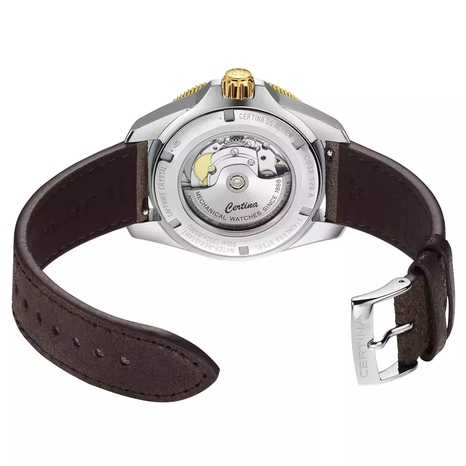 Zegarek męski Certina DS Action Powermatic 80 GMT C032.929.26.051 (5).webp
