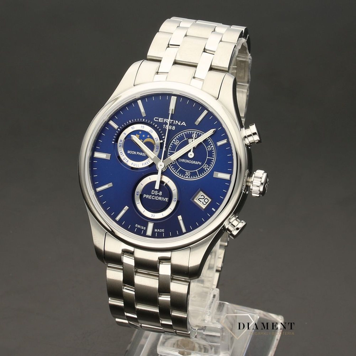 Zegarek męski Certina Ds 8 Chrono Moon Phase C033.450.11.041.00 (C0334501104100).jpg