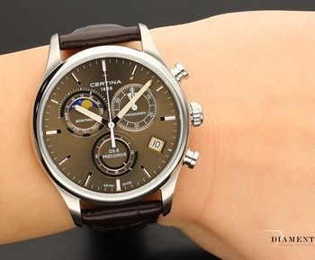 Męski zegarek Certina Ds 8 Chrono Moon Phase C033.450.16.081 (5).jpg