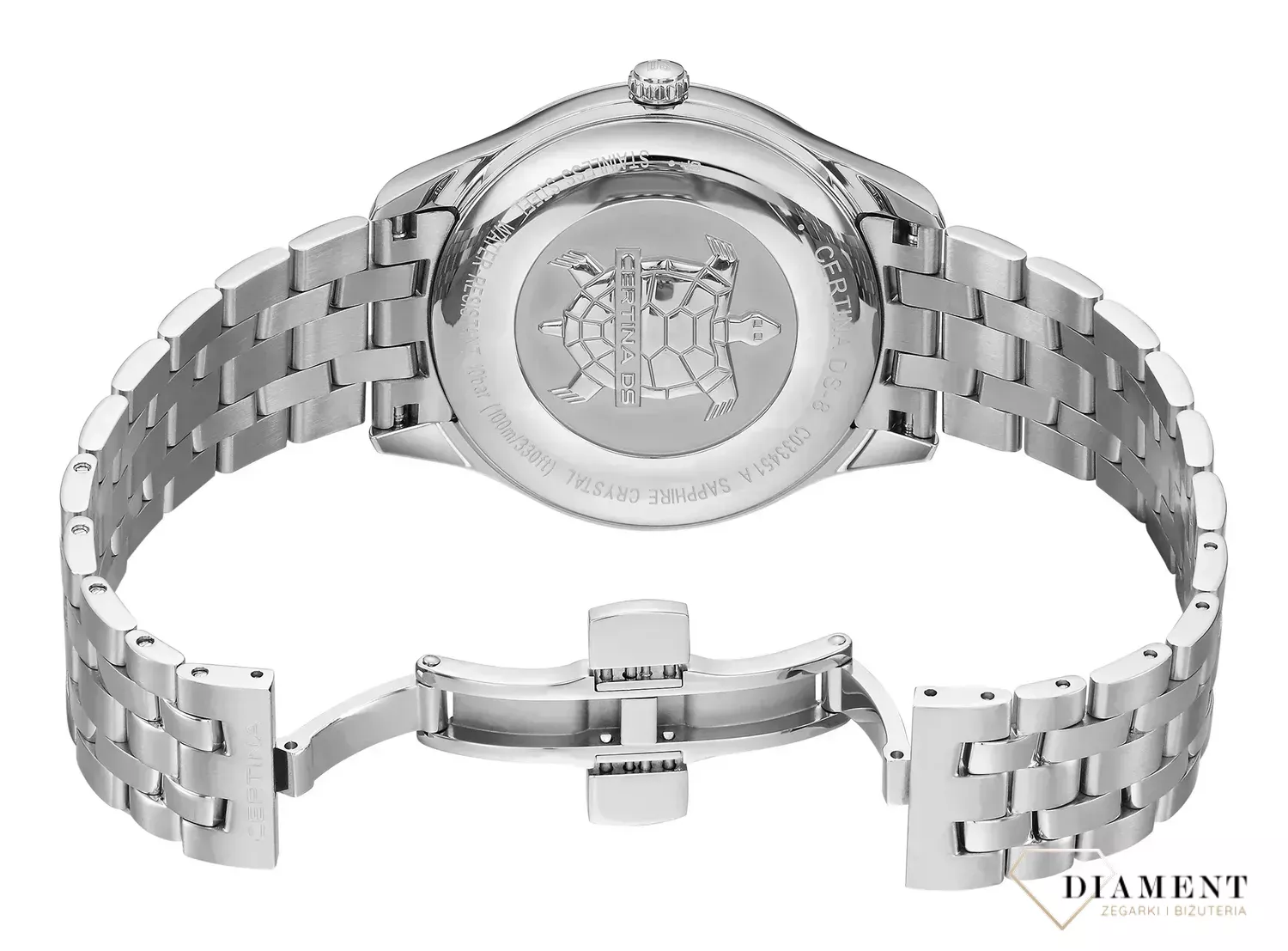 Zegarek męski na bransolecie Certina Ds-8 Chronometer C033.451.11.051 (3).webp