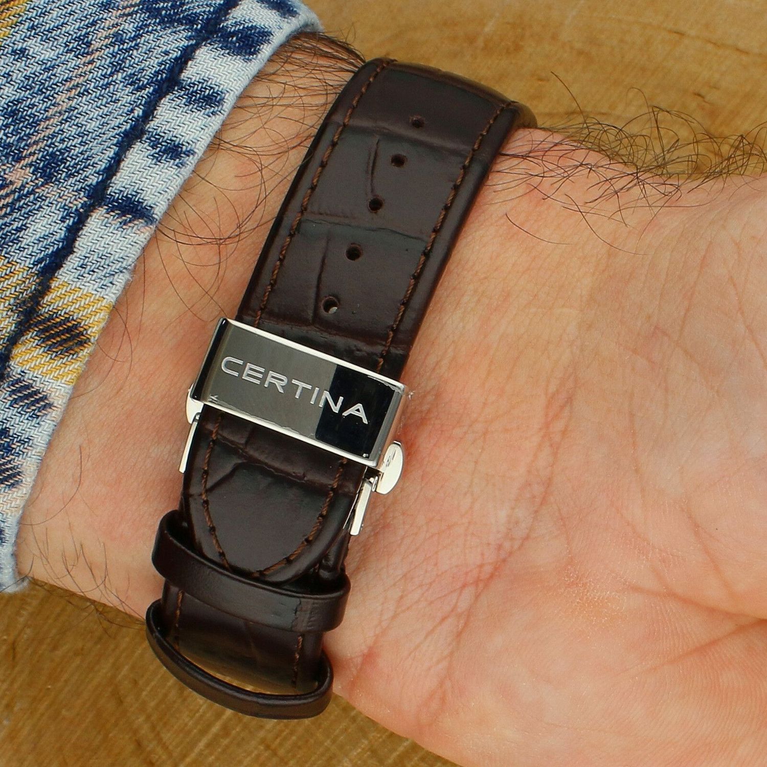 Zegarek męski na pasku Certina 'Faza Księżyca'  C033.460.16.037.00.jpg