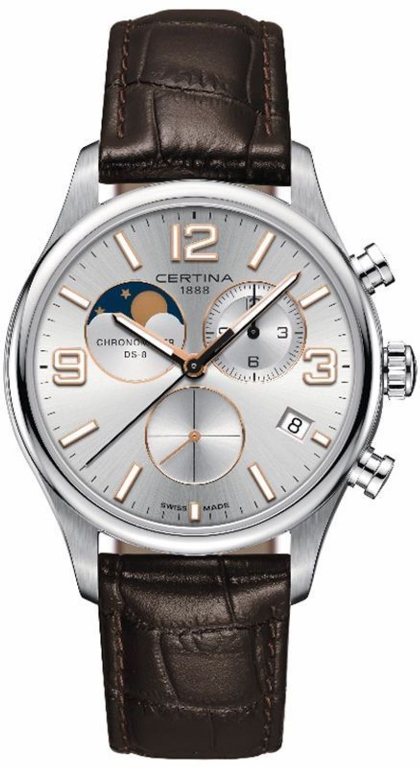 Zegarek męski na pasku Certina 'Faza Księżyca'  C033.460.16.037.00.jpg