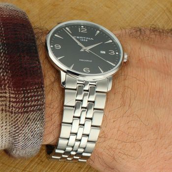 Certina DS Caimano Precidrive C035.410.11.057.00 – Zegarek Męski Swiss Made, Czarna Tarcza, Szafir, 100M, OUTLET BLACK.jpg