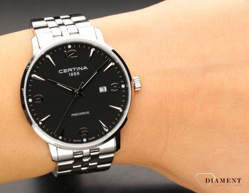 Męski zegarek Certina Ds Caimano Precidrive C035.410.11.057 (5).jpg
