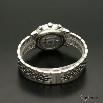 Zegarek męski z męską czarną tarczą i solidną stalową bransoletą. Idealny pomysł na prezent dla mężczyzny. Darmowa wysyłka! Zapraszamy  (5).jpg