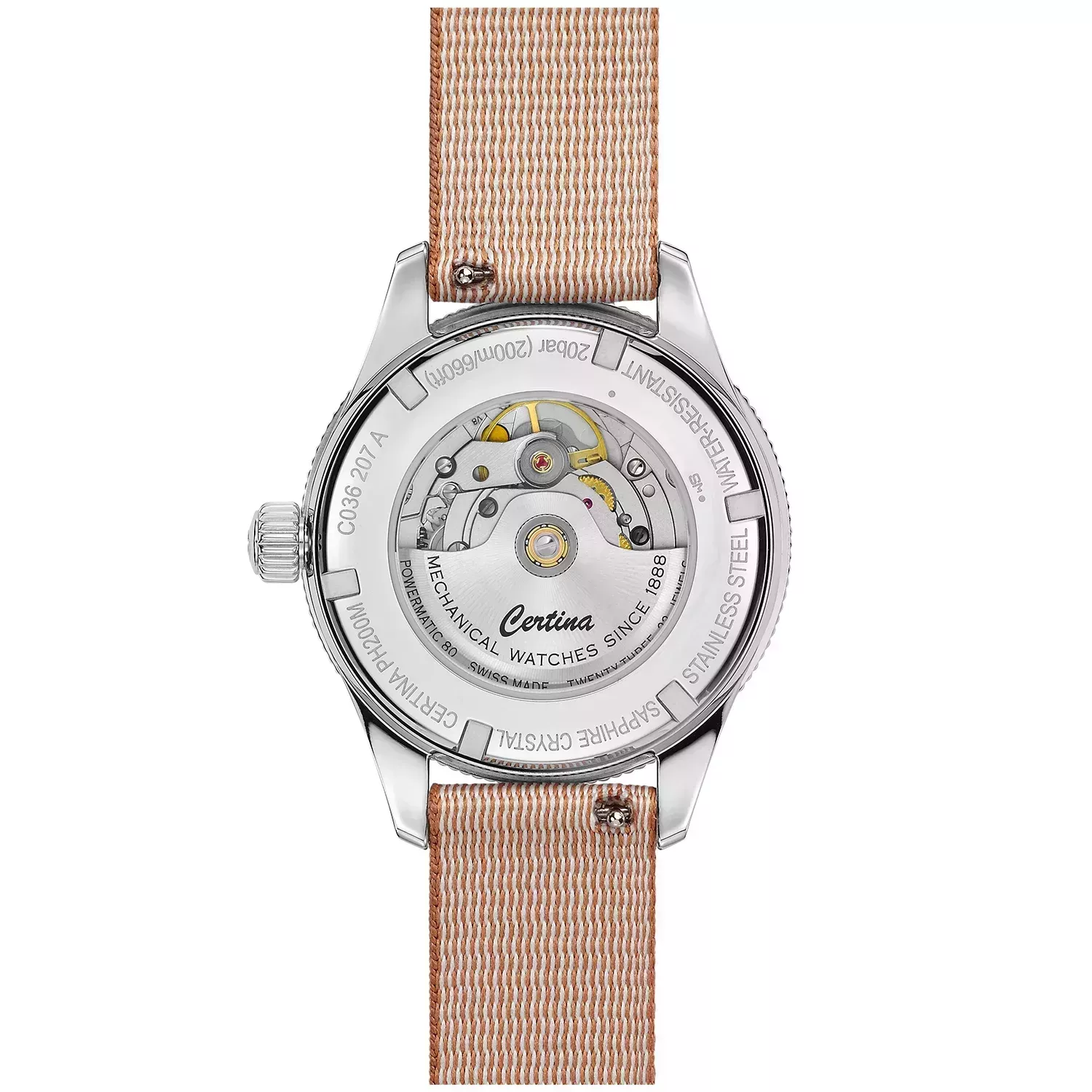 Zegarek damski automatyczny DS Action Lady Diamonds C036.207.18.106.00 DS Powermatic 80  (5).webp