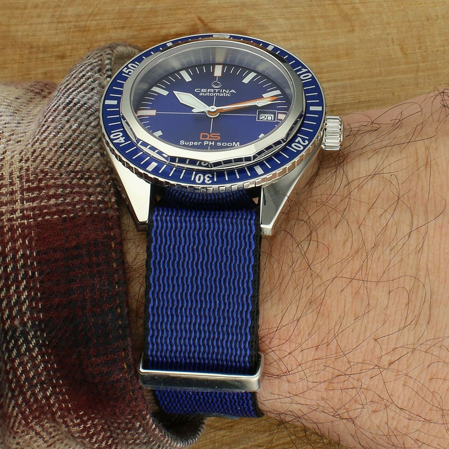 Zegarek męski Certina DS Super PH500M STC Special Edition C037.407.18.040.10. Zegarek męski Certina. Zegarek z bardzo dużą wodoszczelnością. Zegarek dla nurków. Zegarek z wodoszczelnością 500 m!  (4).jpg