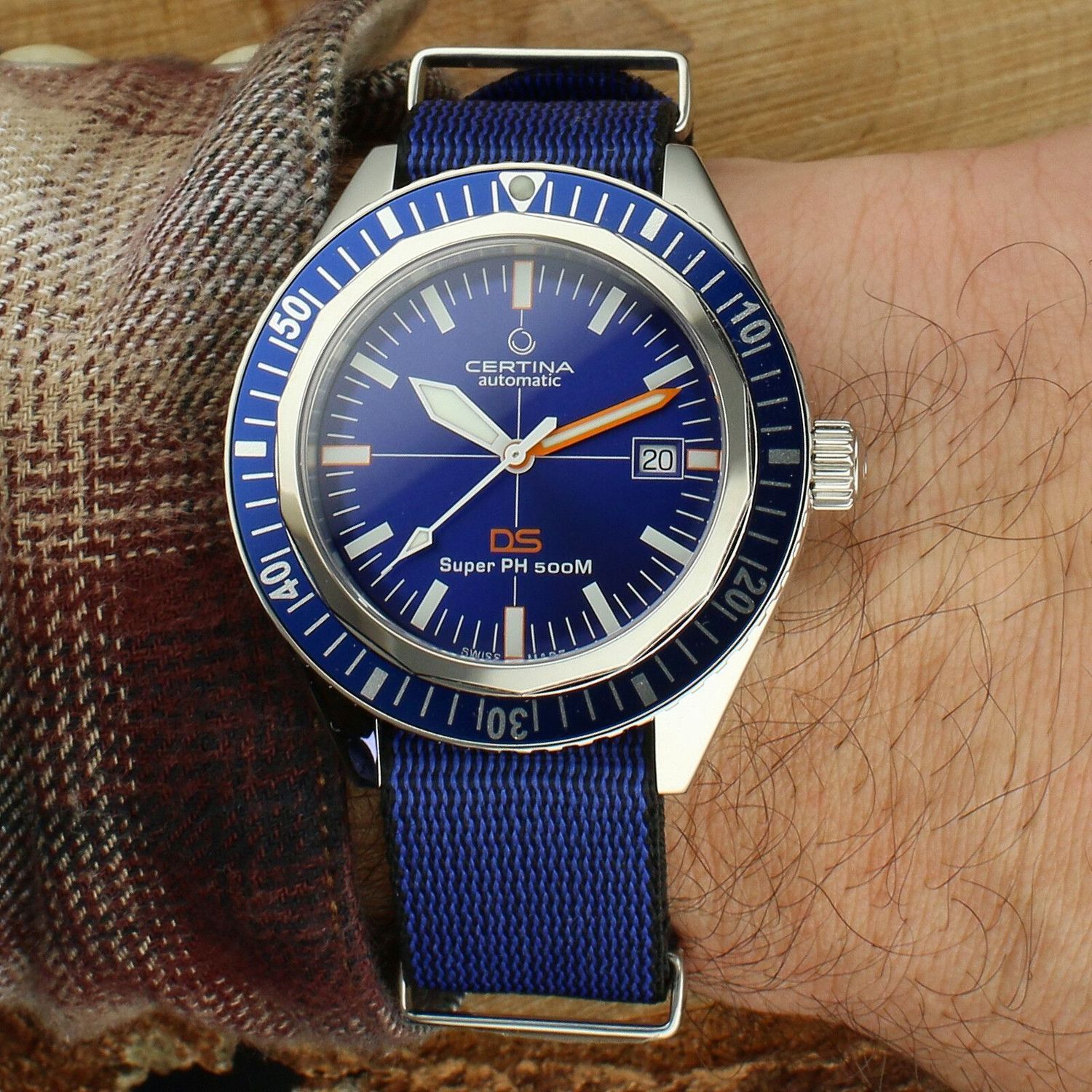 Zegarek męski Certina DS Super PH500M STC Special Edition C037.407.18.040.10. Zegarek męski Certina. Zegarek z bardzo dużą wodoszczelnością. Zegarek dla nurków. Zegarek z wodoszczelnością 500 m!  (4).jpg