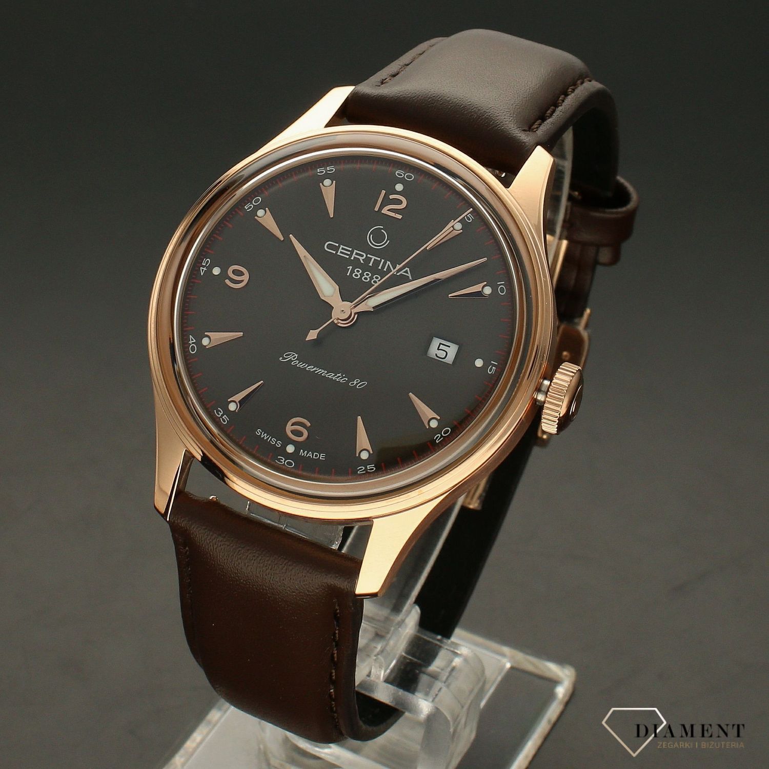 Zegarek męski na pasku ''Powermatic 80'' C038.407.36.087.00.jpg