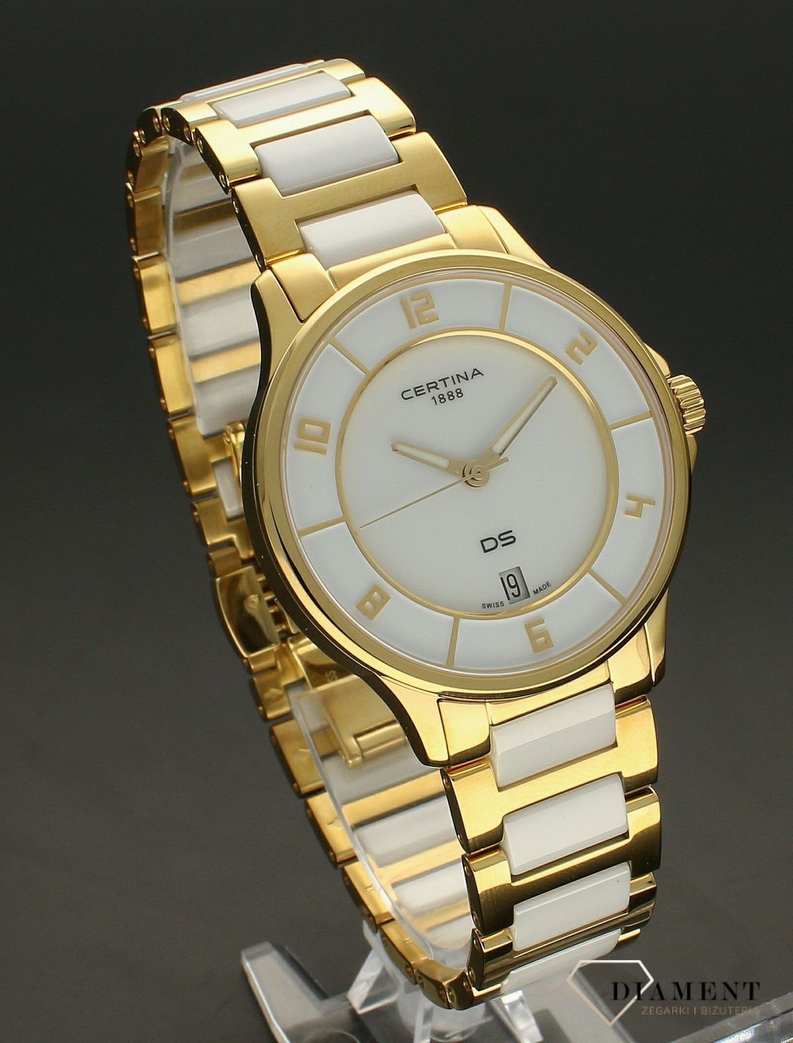 Zegarek damski ceramiczny Certina DS-6 Lady Chronometer C039.251.33.017 (2).webp