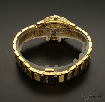 Zegarek damski w złotym kolorze Certina DS-6 Lady Chronometer C039.251.33.367 (2).jpg