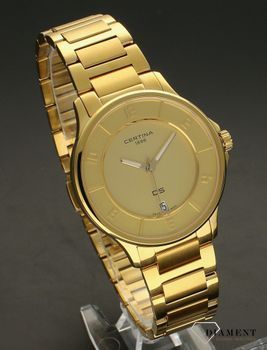 Zegarek damski w złotym kolorze Certina DS-6 Lady Chronometer C039.251.33.367 (3).jpg