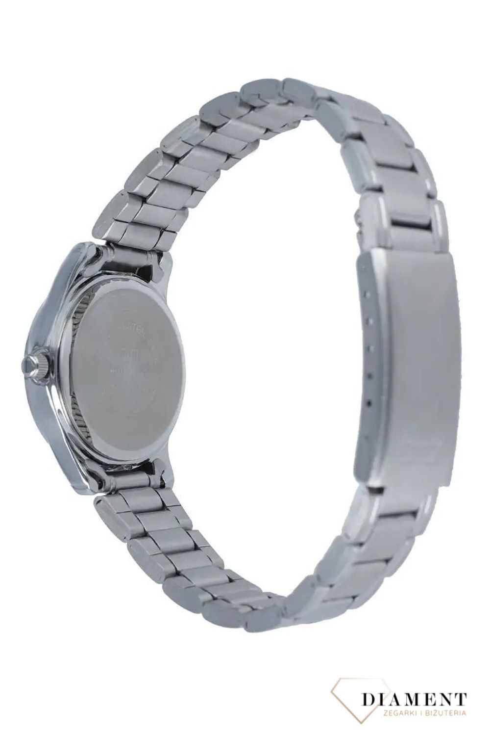 Zegarek damski QQ na bransolecie z cyframi C03A-001P. Zegarki damskie wyraźne. Zegarek dla starszej osoby. Klasyczny tani zegarek na bransolecie. Pomysł na prezent dla starszej osoby. Zegarek dla seniora..jpg