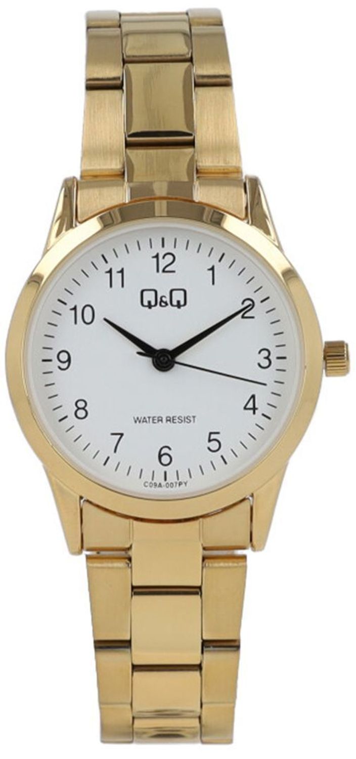 Zegarek damski Q&Q na złotej bransolecie C03A-002P.jpg
