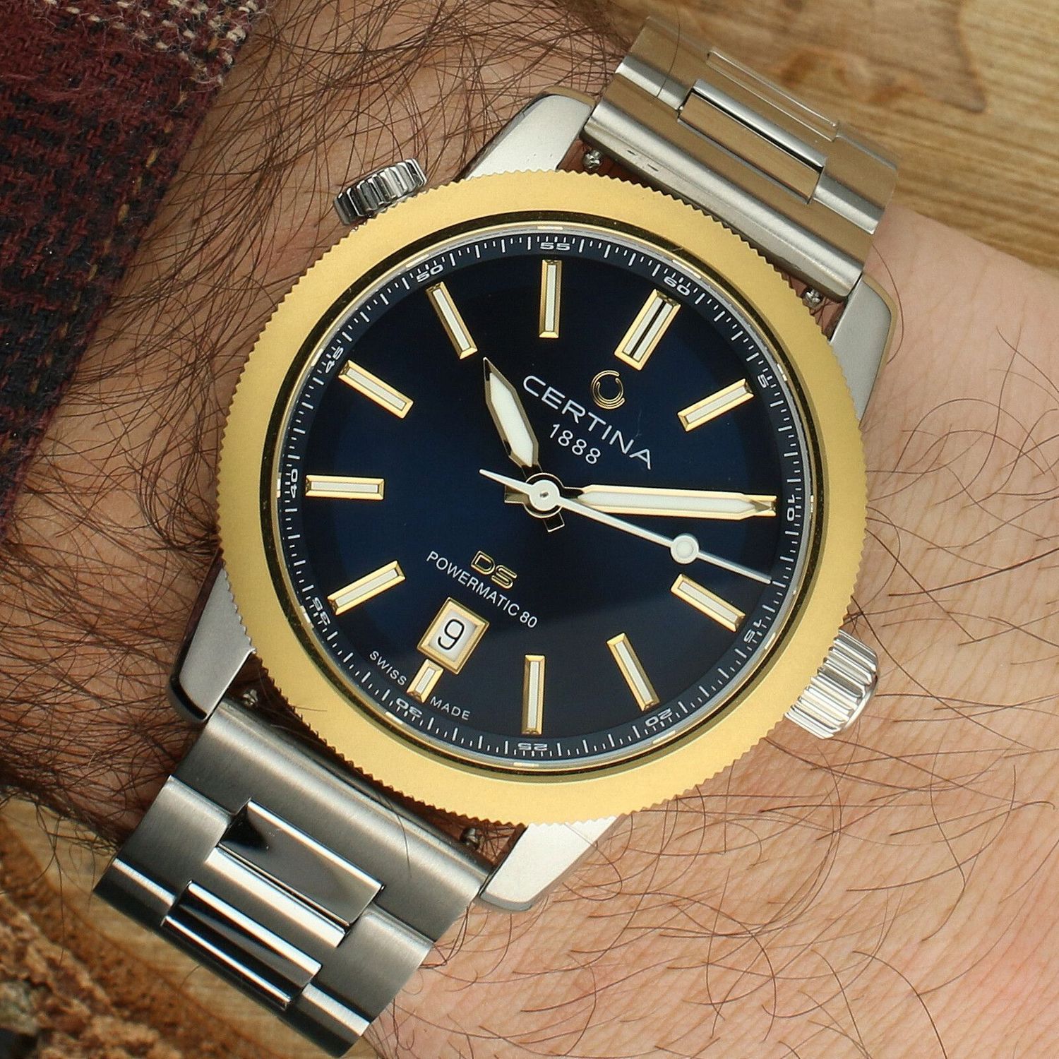 Zegarek męski Certina DS+ Powermatic 80 C041.407.19.041.01 – Automat, 2 Koperty, 200M ...jpg