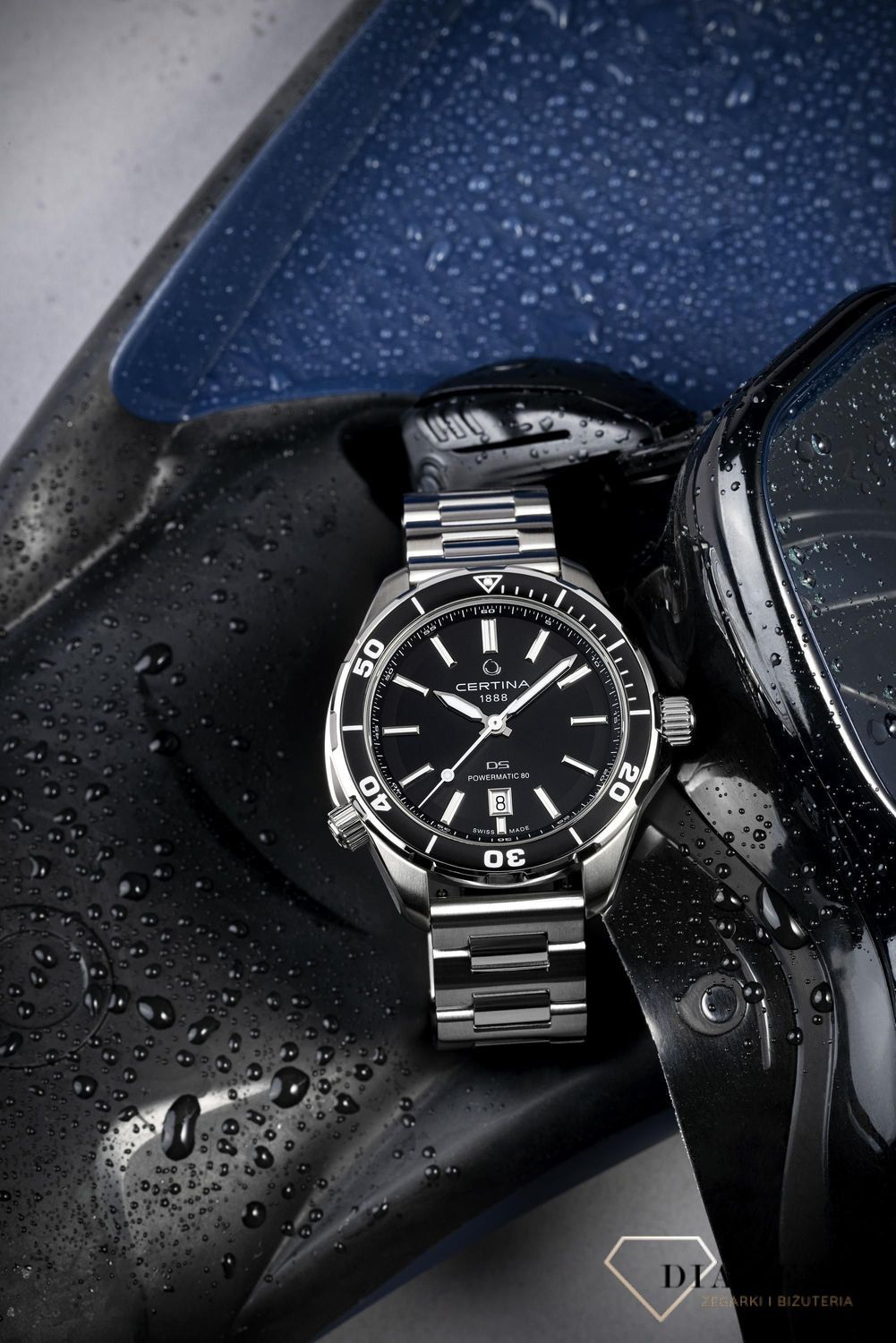 Zegarek męski Certina DS+ Kit Aqua & Sport Powermatic 80 C041.407.19.051.00. Zegarek Certina zestaw z wymiennymi częściami. Pomysł na prezent. Zegarek z paskiem i bransoletą. Zegarek automatyczny do nurkowania.3.jpg