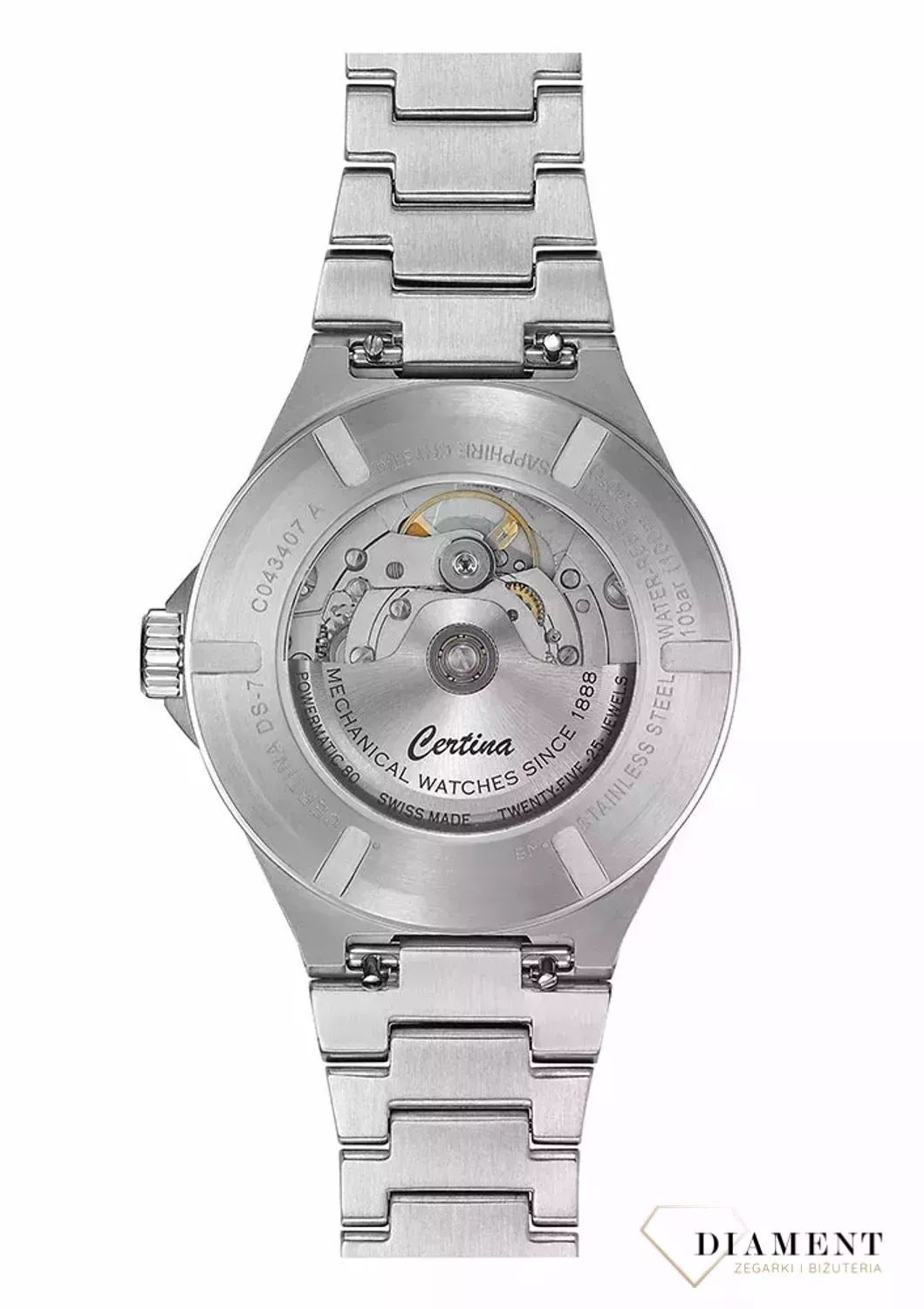 Zegarek Certina na bransolecie DS 7 Powermatic 80 C043.407.11.351 (2).webp