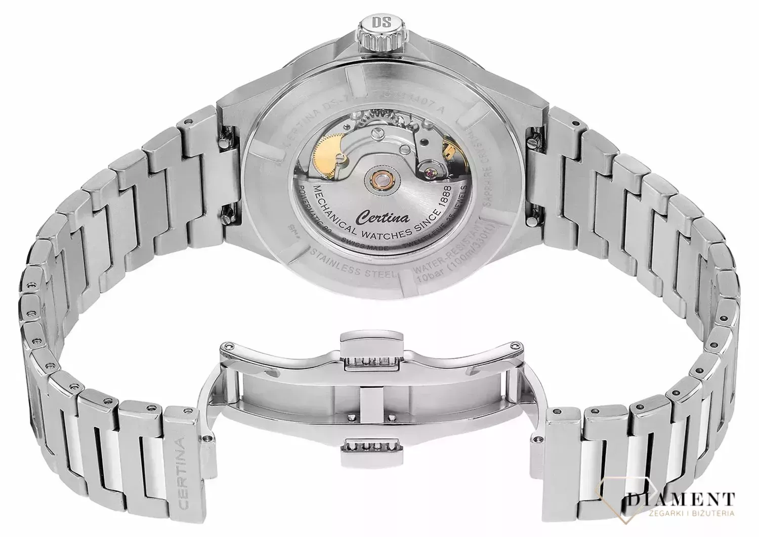 Zegarek Certina na bransolecie DS 7 Powermatic 80 C043.407.11.351 (2).webp