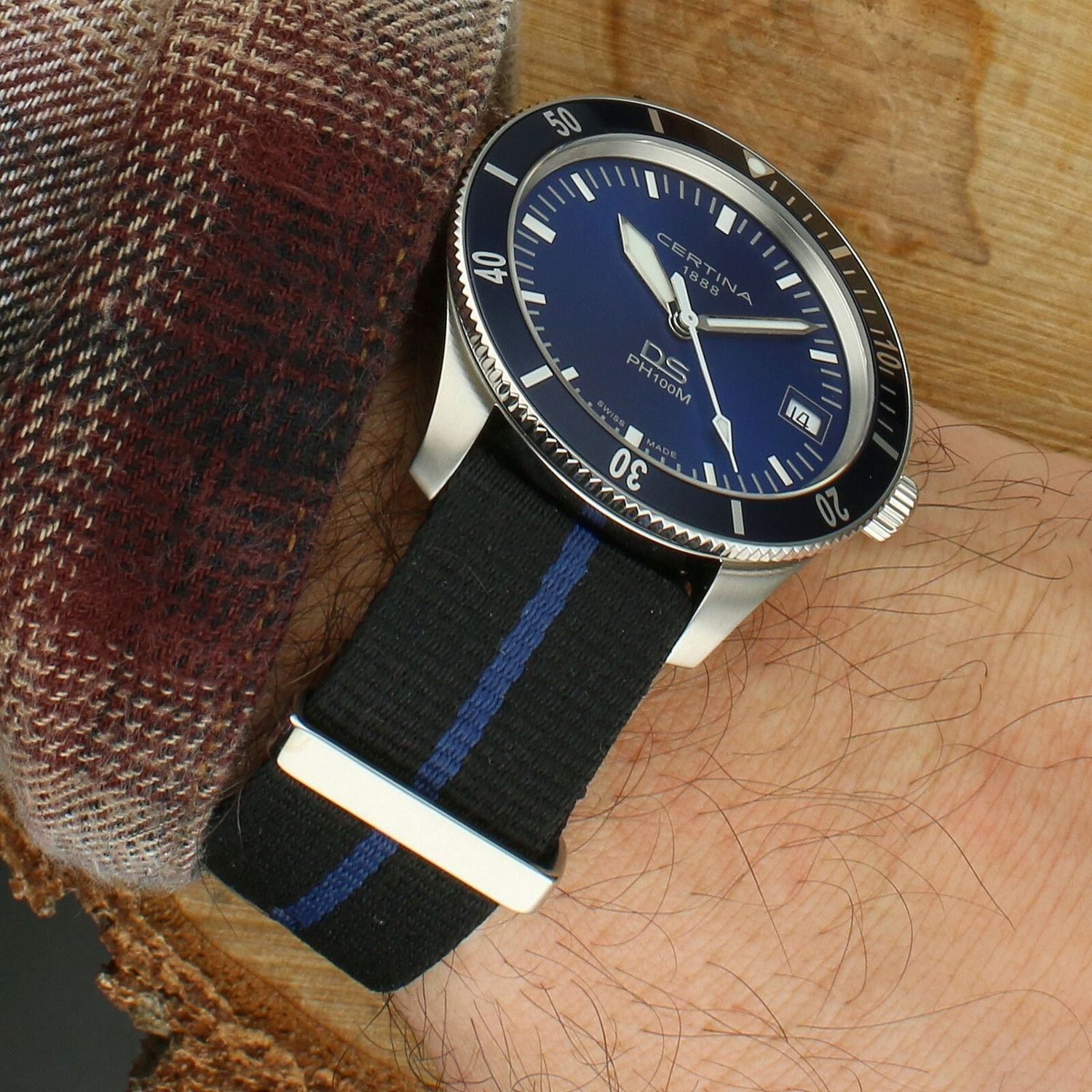 Zegarek CERTINA C044.410.18.040.00 Są prawowitymi następcami niezwykle wytrzymałych modeli z lat 60, które przyciągały uwagę swoim morskim charakterem i sportowym, eleganckim stylem..webp