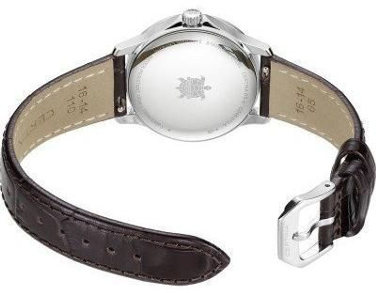 Elegancki zegarek damski Certina DS-8 z tarczą z masy perłowej, mechanizmem ETA, skórzanym paskiem i szkłem szafirowym. Wodoszczelność 100M, ponadczasowy styl i szwajcarska precyzja.1.jpg