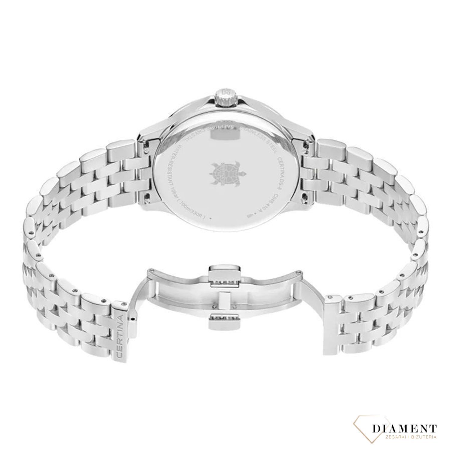 Zegarek męski Certina C045.410.11.051.00 DS-8 Gent 40mm. Zegarek męski Certina. Zegarek męski na bransolecie. Męski zegarek szwajcarski Certina. Zegarek klasyczny na bransolecie Certina.1.jpg