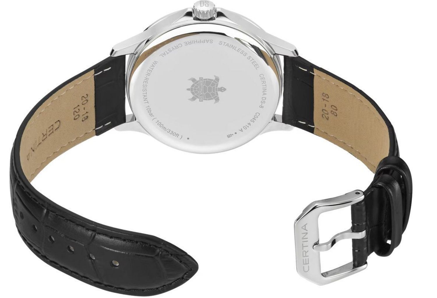 Zegarek Certina DS-8 Gent C045.410.16.032.00 Męski Szwajcarski Skórzany Pasek (1).jpg