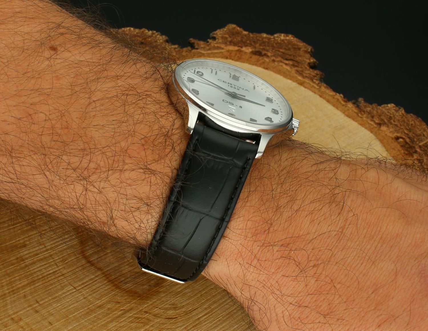 Zegarek Certina DS-8 Gent C045.410.16.032.00 Męski Szwajcarski Skórzany Pasek (1).jpg