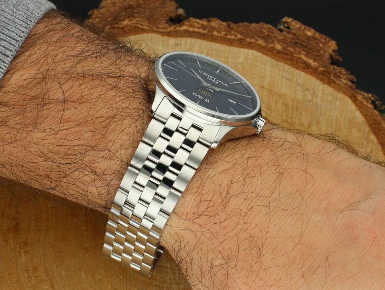 Zegarek męski Certina C045.423.11.041.00 - Fazy Księżyca.jpg