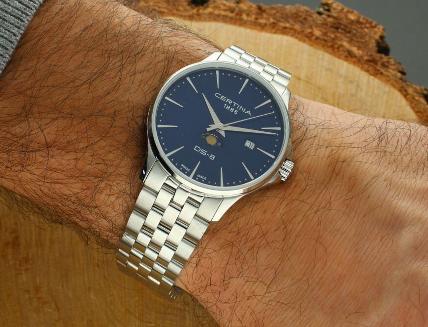 Zegarek męski Certina C045.423.11.041.00 - Fazy Księżyca.jpg