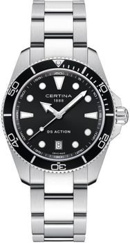 Zegarek Certina DS Action 40mm C048.410.11.051.00 zegarek męski nurkowy czarnyd.jpg