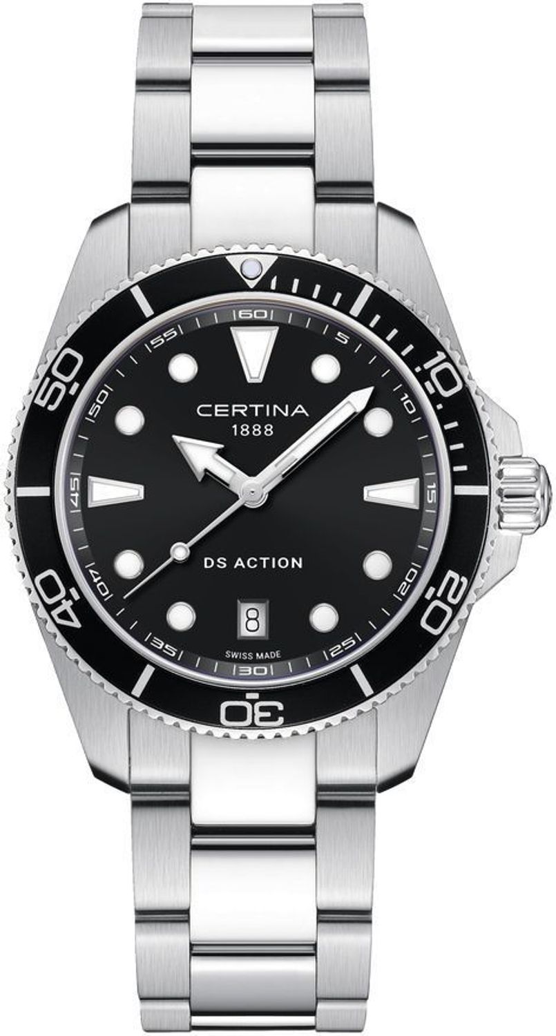 Zegarek Certina DS Action 40mm C048.410.11.051.00 zegarek męski nurkowy czarnyd.jpg