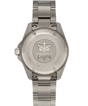 Certina DS Action Diver 38mm Titanium C048.807.44.051.01 – automatyczny zegarek nurkowy tytanowy 300M Powermatic 80 dekiel.jpg