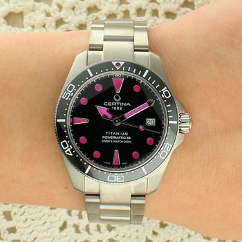 Certina DS Action Diver 38mm Titanium C048.807.44.051.01 – automatyczny zegarek nurkowy tytanowy 300M Powermatic 80.jpg