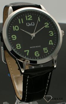 Zegarek męski QQ na czarnym pasku C10A-012P (2).jpg