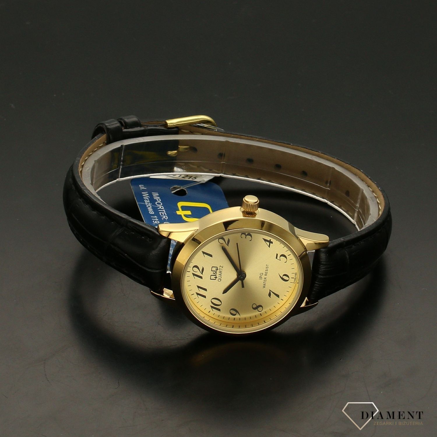 Zegarek damski na pasku Q&Q CLASSIC C153-103.jpg