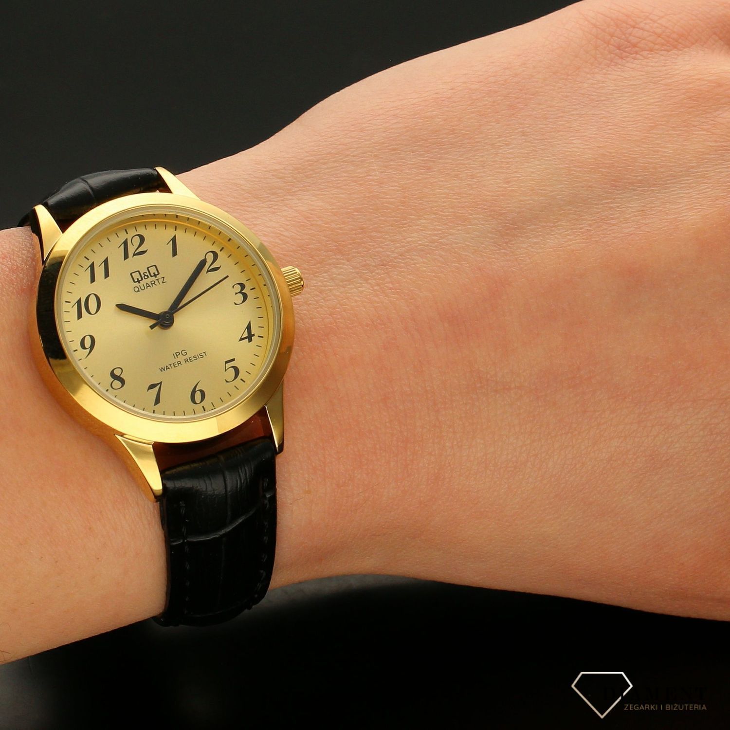 Zegarek damski na pasku Q&Q CLASSIC C153-103.jpg