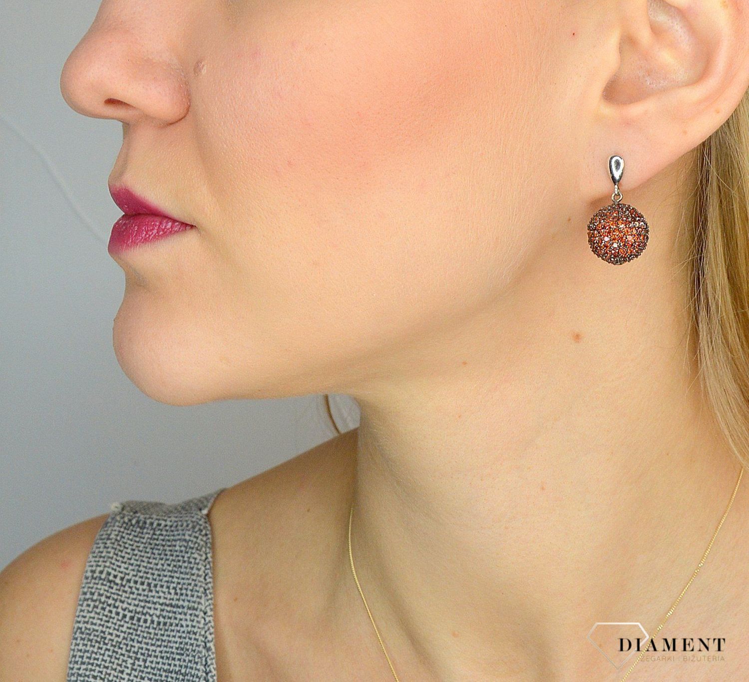 Srebrne kolczyki 925 wiszące kulki cyrkonia C16-ART-IKCO010.jpg