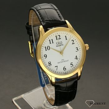 Zegarek męski klasyczny na skórzanym pasku QQ C168-104 (1).jpg
