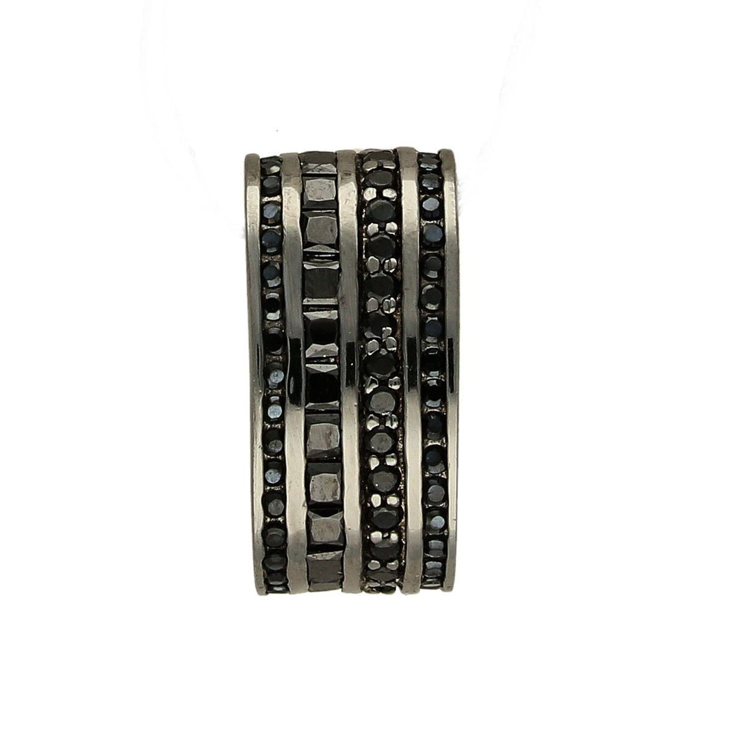 Zawieszka srebrna w kolorze czarnym z cyrkoniami C19-CIJ-IWLC019.jpg