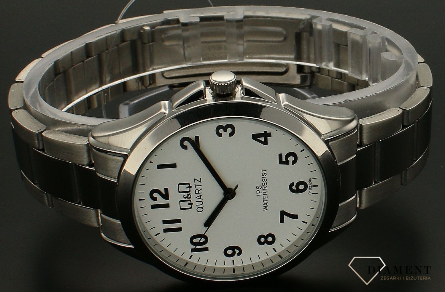 Zegarek męski QQ na bransolecie C192-204.jpg