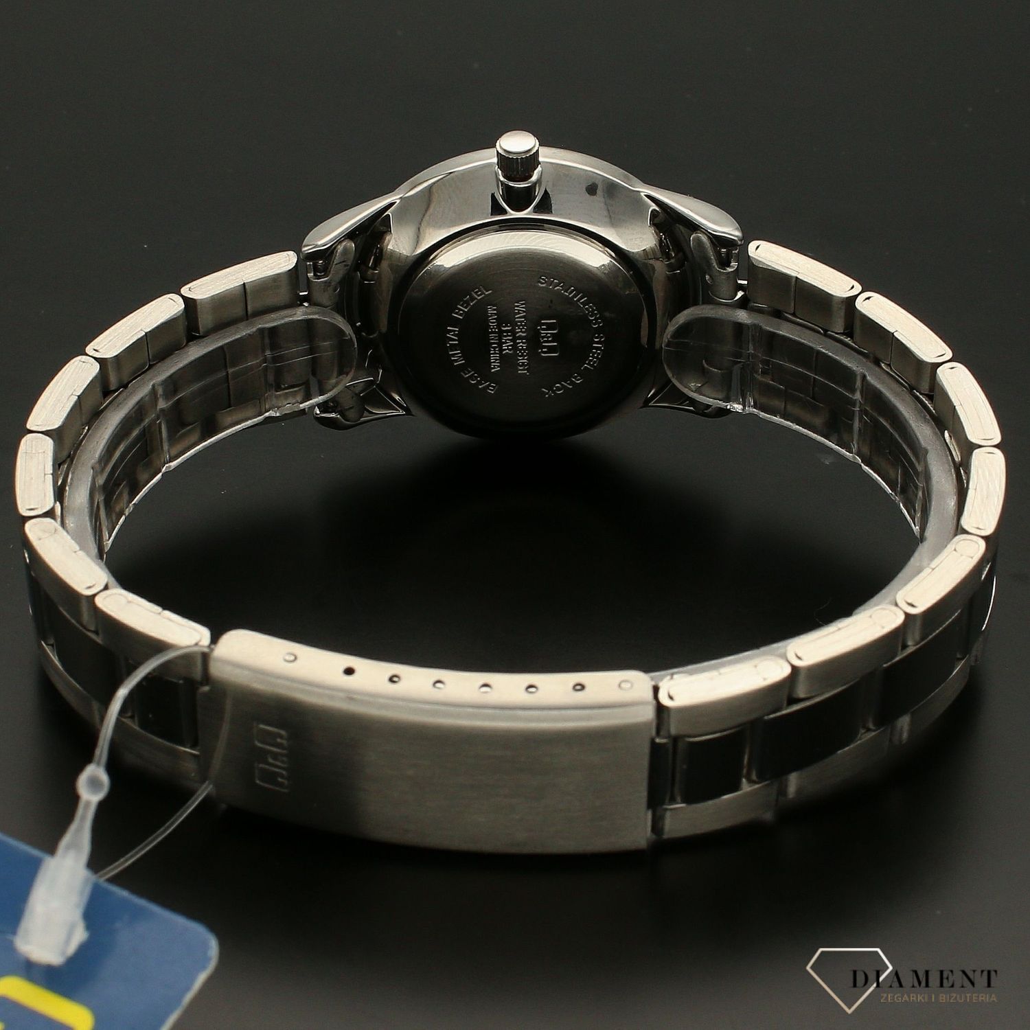 Zegarek damski QQ Classic C213-212. Zegarek klasyczny damski. Zegarek damski na bransolecie. Zegarek na srebrnej bransolecie. Ze (3).jpg