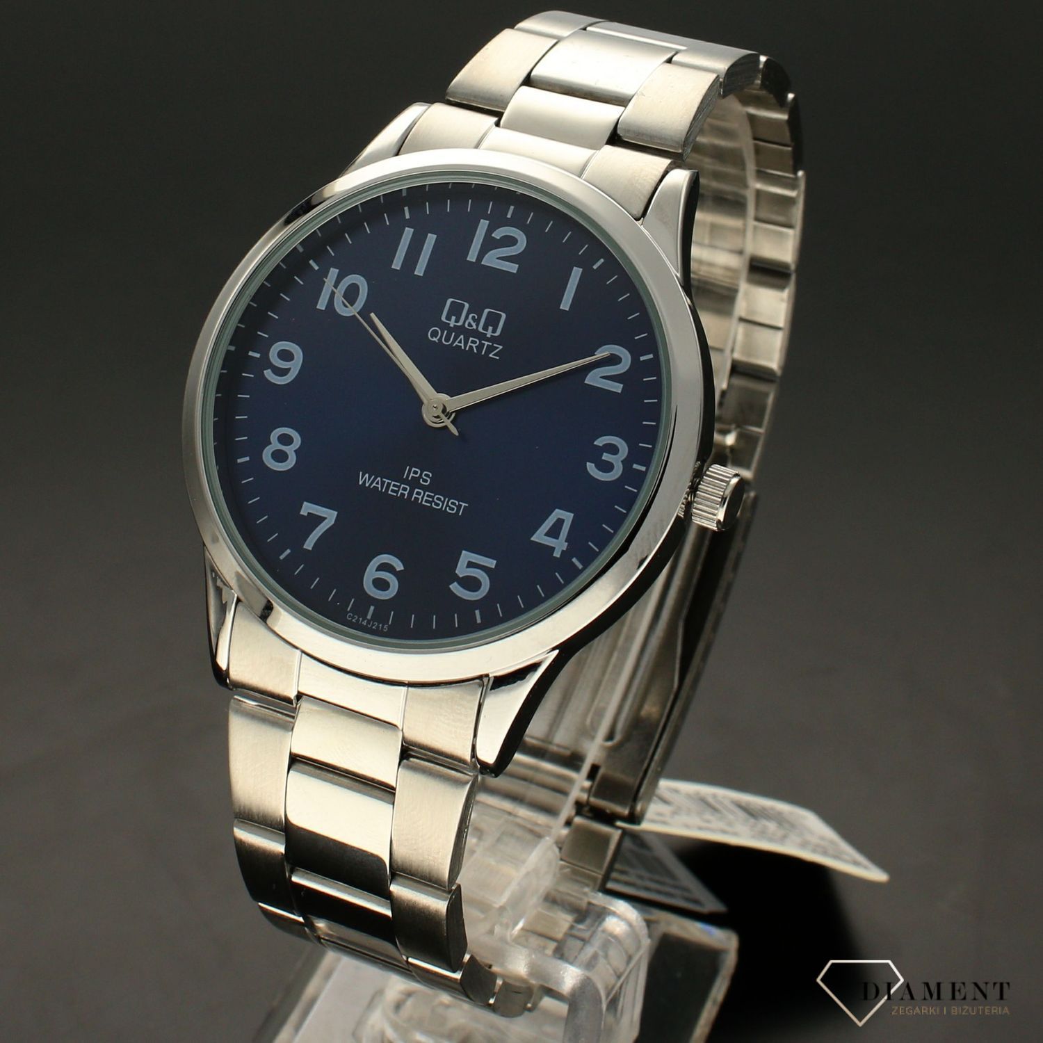 Zegarek męski Q&Q na bransolecie C214-215 ⌚ Zegarki męskie z bransoletą✓ Wymarzony prezent ✓Prezent dla taty z grawerem✓ Prezent z grawerem✓ Autoryzowany sklep ✓Grawer 0zł ✓Gratis Kurier 24h ✓Zwrot 30 dni ✓Gwarancja.jpg