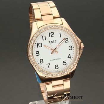 Damski biżuteryjny zegarek Q&Q C222-014 (1).jpg