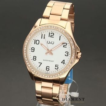 Damski biżuteryjny zegarek Q&Q C222-014 (2).jpg