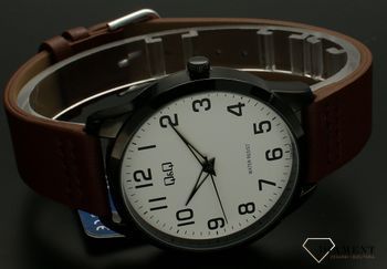 Zegarek męski QQ na brązowym pasku C32A-001P (1).jpg