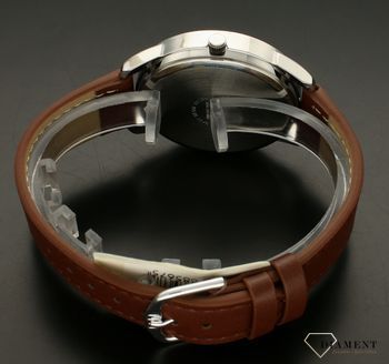 Zegarek męski QQ na brązowym pasku C32A-007P (3).jpg
